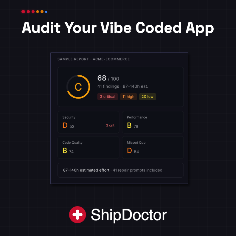 Last mile development — turning AI-generated apps into production software